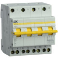 Выключатель-разъединитель IEK ВРТ-63 4P 40 А трехпозиционный, четырехполюсный, напряжение 400 В