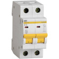Автоматический выключатель двухполюсный IEK KARAT ВА47-29 2P (B) 10А 4.5кА, сила тока 10 A, тип расцепителя B, отключающая способность 4.5 кА