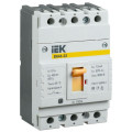 Автоматический выключатель трехполюсный IEK ВА44 100А 15кА, сила тока 100 A, отключающая способность 15 кА