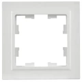 Рамка IEK BRITE 1 пост 84х84х11 мм, корпус - пластик, монтаж - универсальный, цвет - белый Рамка IEK BRITE 1 пост 84х84х11 мм, корпус - пластик, монтаж - универсальный, цвет - белый