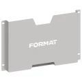 Карман IEK FORMAT 500 для документации, ширина - 500мм, материал - металл, цвет - серый (RAL 7035), FO-00-PD-050