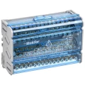 Кросс-модуль IEK TEKFOR ШНК 4х15 3L+PEN, номинальный ток - 125А, материал корпуса - пластик, материал шины - латунь, количество шин - 4шт, количество контактов - 60шт, TF-DN10-4-15-125