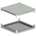 Крыша и основание IEK FORMAT 1000х600мм, ширина - 1000мм, глубина - 600мм, IP54, материал - сталь, покрытие - порошковая окраска, цвет - серый, YKM40D-FO-KO-100-060-54