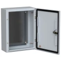 Корпус навесной IEK TITAN 5 ЩМП-40.30.15 150х300х400мм, металлический УХЛ1, IP66, цвет - серый TI5-10-N-040-030-015-66