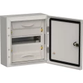 Корпус навесной IEK TITAN 5 ЩРн-12 (1х12) 140х310х335мм, металлический, IP54, цвет - серый TI5-50-N-012-54-7035