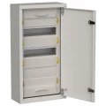 Корпус навесной IEK TITAN 5 ЩРн-36 (1х36) 140х310х585мм, металлический, IP31, цвет - серый TI5-50-N-036-31-7035