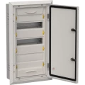 Корпус встраиваемый IEK TITAN 5 ЩРв-36 (1х36) 130х365х630мм, металлический, IP31, цвет - серый TI5-50-V-036-31-7035