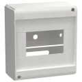 Корпус навесной IEK UNION Mini КМПн-6 66х127х139мм без двери, пластиковый, модулей - 6, рядов - 1, IP20, цвет - белый UIM-KP71-N-06-20-K01