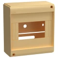 Корпус навесной IEK UNION Mini КМПн-6 66х127х139мм без двери, пластиковый, модулей - 6, рядов - 1, IP20, цвет - бежевый UIM-KP71-N-06-20-K34