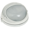 Светильник IEK НПП 60 Вт настенный, термостойкий, козырек, IP54, форма - круг, цвет - белый