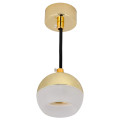 Светильник светодиодный IEK 4012 15 Вт подвесной, IP20, под LED лампу с цоколем GX53, цвет – золото