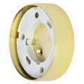 Светильник светодиодный IEK ДВО 4201 15 Вт накладной, под LED лампу с цоколем GX53, IP20, форма – круг, цвет – золото