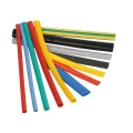 Набор трубок термоусадочных IEK ТТУ нг-LS Дн8/4, тонкостенных длина - 10 см, коэффициент усадки 2:1, 10 шт., цвет - разноцветный