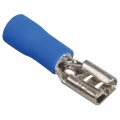 Разъем IEK РпИм 2-5-0.8 плоский, сечение - 1.5-2.5мм2, толщина контактной части - 0.4мм, материал изоляции - ПВХ, цвет - синий, упаковка - 20шт, URM10-4-D25-D23-5