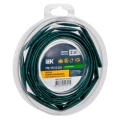 Трубка термоусадочная IEK ТТУ нг-LS Дн5/2.5 L=2 м тонкостенная в скрутках, диаметр до усадки 5 мм, диаметр после усадки 2.5 мм, материал - полиэтилен, коэффициент усадки - 2:1, цвет - зеленый