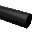 Труба гладкая IEK Дн40 жесткая тяжелая, внешний диаметр 40мм, материал - ПНД, длина 100м, цвет - черный CTR10-040-K02-100-1