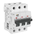 Автоматический выключатель модульный трехполюсный IEK ARMAT M10N 3P (K) 4А 7.5кА, сила тока 4А, тип расцепителя K, отключающая способность 7.5кА AR-M10N-3-K004