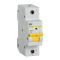 Автоматический выключатель модульный однополюсный IEK KARAT ВА47-150 1Р (C) 80А 15кА, сила тока 80А, тип расцепителя C, отключающая способность 15кА MVA50-1-080-C