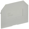 Заглушка IEK ARMAFIX CTS 6/10мм² для колодки клеммной, материал - пластик, цвет - серый YCT10-00-K03-006-ZGL
