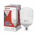 Лампа светодиодная IN HOME LED-HP-PRO опаловая, мощность - 60 Вт, цоколь - E27/E40, световой поток - 5700 лм, цветовая температура - 6500 K, форма - цилиндрическая