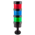 Колонна светосигнальная INNOCONT TL70-024-RBG-155 диаметр - 70мм, постоянное свечение, без зуммера, цвет - красный/синий/зеленый, 24В, IP65 Колонна светосигнальная INNOCONT TL70-024-RBG-155 диаметр - 70мм, постоянное свечение, без зуммера, цвет - красный/синий/зеленый, 24В, IP65