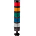 Колонна светосигнальная INNOCONT TL70-024-WBRYG-155 диаметр - 70мм, постоянное свечение, без зуммера, цвет - красный/желтый/синий/зеленый/белый, 24В, IP65 Колонна светосигнальная INNOCONT TL70-024-WBRYG-155 диаметр - 70мм, постоянное свечение, без зуммера, цвет - красный/желтый/синий/зеленый/белый, 24В, IP65