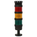 Колонна светосигнальная INNOCONT TL70B-024-RYG-455 диаметр - 70мм, постоянное свечение, с зуммером, цвет - красный/желтый/зеленый, 24В, IP65 Колонна светосигнальная INNOCONT TL70B-024-RYG-455 диаметр - 70мм, постоянное свечение, с зуммером, цвет - красный/желтый/зеленый, 24В, IP65