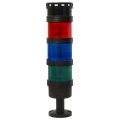 Колонна светосигнальная INNOCONT TL70B-024-RBG-55 диаметр - 70мм, постоянное свечение, с зуммером, цвет - красный/синий/зеленый, 24В, IP65 Колонна светосигнальная INNOCONT TL70B-024-RBG-55 диаметр - 70мм, постоянное свечение, с зуммером, цвет - красный/синий/зеленый, 24В, IP65