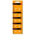 Батарейки KODAK Max Button Cell количество - 10, размер - LR45 Батарейки KODAK Max Button Cell количество - 10, размер - LR45