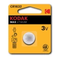 Батарейка KODAK Max Lithium количество - 1, размер - CR1632