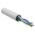 Витая пара ITK U/UTP 2х2х24AWG solid PVCLS нг(А)-LSLTx категория - 5e, длина - 500 м, количество пар - 2, цвет - белый Витая пара ITK U/UTP 2х2х24AWG solid PVCLS нг(А)-LSLTx категория - 5e, длина - 500 м, количество пар - 2, цвет - белый