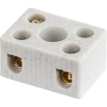 Колодка зажимная NAVIGATOR NTB-HCR-2-41/WH, винтовая, цвет - белый, количество - 1 шт., материал изоляции - керамика