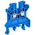 Колодка клеммная IEK CTS ARMAFIX 2.5 мм², цвет - синий