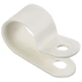Скоба крепежная IEK диаметр - 12.1мм, цвет - белый, материал - нейлон, упаковка - 50шт. USK11-12-050-K01
