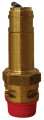 Клапан предохранительный ПРЕГРАН КПП 495-04-25-ОМ3 Ду15 Ру25 1/2″ полноподъемный резьбовой, корпус - нержавеющая сталь, со свободным истечением