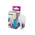 Лампа светодиодная КОСМОС шар матовая, мощность - 8,5 Вт, цоколь - E27, световой поток - 720 лм, цветовая температура - 3000 K, форма - шар