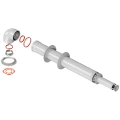 Комплект дымохода ROMMER антилед Ду60x100 1000 мм
