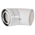 Отвод ROMMER Ду60x100 45° конденсационный угол