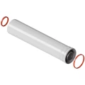 Удлинитель ROMMER Ду60x100 L=500 мм коаксиальный раструбный