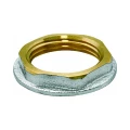 Контргайка Kromwell 1/2″ Ду15 латунная никелированная