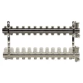 Коллекторная группа KROMWELL EU.ST6071 1″x3/4″x12 Ду25х20 Ру10 с термостатическими вставками и запорными клапанами