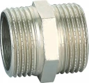 Ниппель Euros ST3014 1/2″ Ду15 НР латунный никелированный