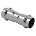 Муфта переходная Kromwell KW.SP913 Дн15х18 Ру16 корпус - нержавеющая сталь AISI304, присоединение - пресс
