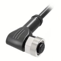 Кабель соединительный LANBAO QE12-N5G20 угловой разъем, 5 pin, кабель 20м, 250В, IP67