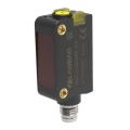 Датчик оптический LANBAO PSE-SC10DNBX-E3, прямоугольный корпус, диффузный, выход NPN, питание - 10-30В, разъем M8, IP67, расстояние срабатывания - 100мм, материал корпуса - пластик