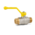 Кран шаровой газовый LD Pride 47 Н-Н.Р.GAS (аналог 11Б27П) 3/4″ Ду20 Ру40 резьбовой латунный никелированный