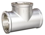 Тройник LD Pride LD.67.514 1/2″ Ду15 латунь никель ВР-ВР-ВР