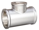 Тройник LD Pride LD.67.523 3/4″x1/2″x3/4″ Ду20х15х20 переходной латунь никель ВР-ВР-ВР