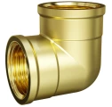 Уголок латунный LD Pride 1/2″ Дн15 ВР-ВР 90°, корпус - латунь