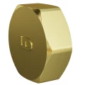 Заглушка LD Pride 1/2″ Дн15 с внутренней резьбой латунная